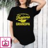 Girl Basketball Trojans Grandpa T-Shirt