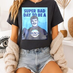 Grey Zabel Seattle Seahawks Super Bad Day To Be A Busch Light T-Shirt