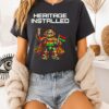 Heritage Installed Robot Black History Month T-Shirt