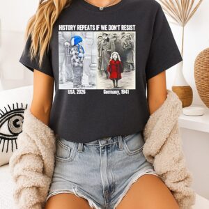 History Repeats If We Don’t Resist Liam Ramos T-Shirt
