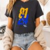 Ilya Rozanov 81 And Shane Hollander 24 Paint T-Shirt