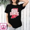 Indiana Hoosiers Our State Map T-Shirt