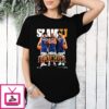 Jaden Bradley Brayden Burries And Koa Peat Arizona Wildcats Heart Check Slamu T-Shirt