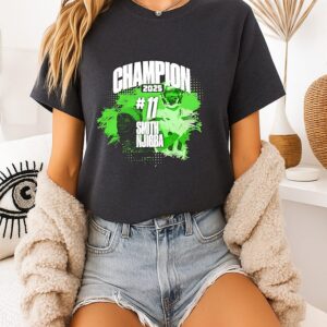 Jaxon Smith-Njigba Black Super Bowl Lx Champions T-Shirt
