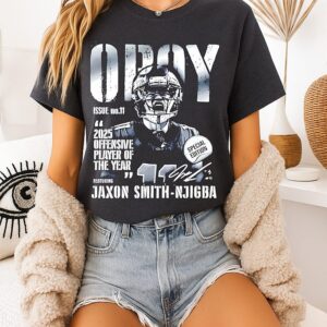Jaxon Smith-Njigba Seattle Seahawks Oroy Vintage T-Shirt