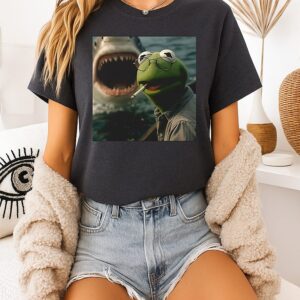 Kermit The Frog Smoking Meme T-Shirt