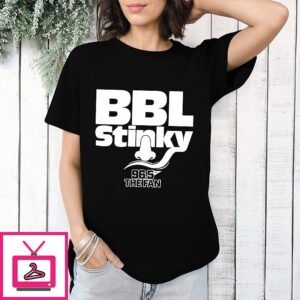 Kfnz-Fm 96.5 The Fan Fescoe And Dusty Bbl Stinky Nose And Beard Logo T-Shirt