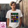 Mark Hoppus Wearing 7 Eleven Pac Man T-Shirt