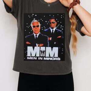Men In Minors Mim Jeffrey Epstein And Sean Combs T-Shirt