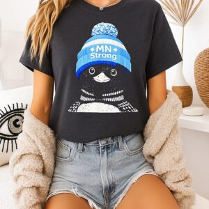 Minnesota Strong Liam Conejo Ramos Blue Bunny Hat T-Shirt