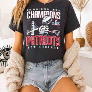 Ne Patriots 2025 Super Bowl Lx Champions Making History T-Shirt