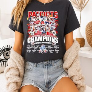 New England Patriots 2026 Afc Champions All Team Graphic T-Shirt