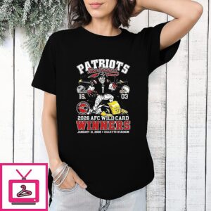 New England Patriots 2026 Afc Wild Card Winners T-Shirt