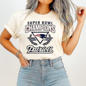 New England Patriots ’25 Super Bowl Lx Champions Classic T-Shirt