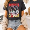 New England Patriots Afc Champions City Skyline T-Shirt
