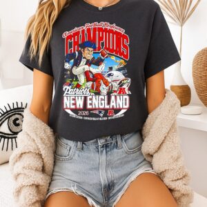 New England Patriots Afc Champions Mascot 2026 T-Shirt