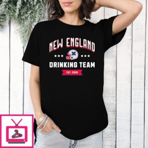New England Patriots Drinking Team St Patrick’s Day Est 2026 T-Shirt