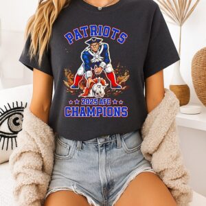New England Patriots Nep Champs Gildan 2025 Afc Champions T-Shirt