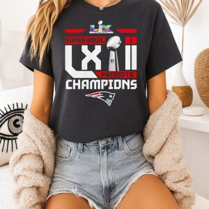 New England Patriots Super Bowl Lx Champions Go Pats Cup T-Shirt