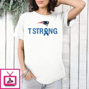 New England Patriots T Strong Logo T-Shirt