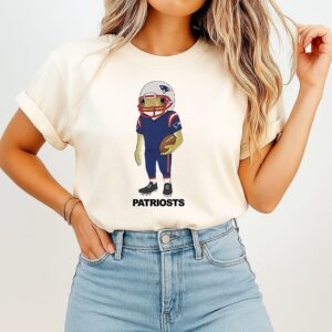 New England Patriots X Bad Bunny 2026 Super Bowl Lx Halftime Show Frog Mascot Logo T-Shirt