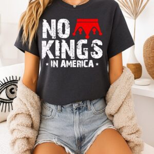 No Kings In America Vintage T-Shirt