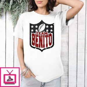 Official Team Benito NFL Logo T-Shirt