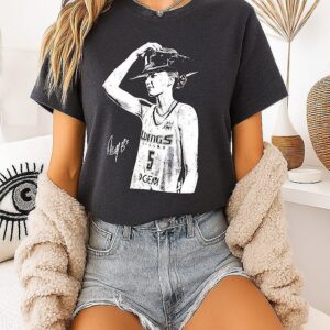 Paige Bueckers Dallas Wings NBA Cowgirl Signature Vintage T-Shirt