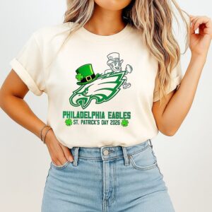 Philadelphia Eagles St Patrick’s Day 2026 T-Shirt