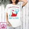 Philadelphia Navy Yard Antique Naval Poster T-Shirt