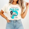 Portland Fuck Ice Water Dog And Gun T-Shirt