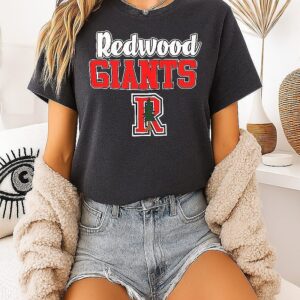 Redwood Giants High School Logo T-Shirt