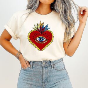 Sagrado Corazón Ringer T-Shirt