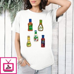 Salad Dressing Graphic T-Shirt