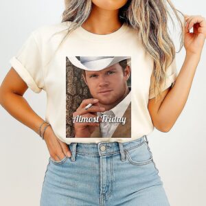 Sam Darnold Seattle Seahawks Almost Friday Cigarette Meme T-Shirt