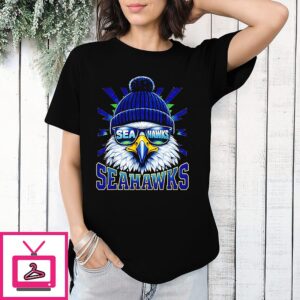 Sea Hawk Sunglasses Seattle Seahawks Gameday T-Shirt