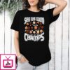 Seattle Football 2025 Super Bowl Champs Cartoon T-Shirt