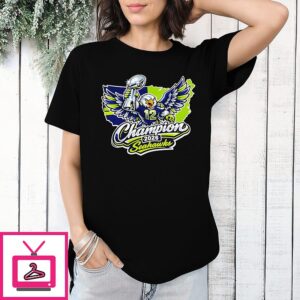 Seattle Seahawk Super Bowl Lx Champions 2026 Bird T-Shirt