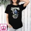 Seattle Seahawks 2025 World Champions Mascot T-Shirt