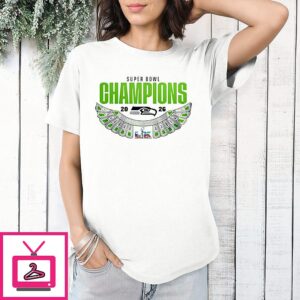 Seattle Seahawks 2026 Super Bowl Champion Trophy Graphic T-Shirt