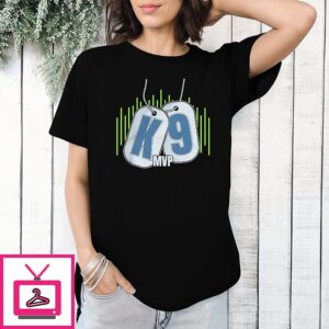 Seattle Seahawks K9 Mvp Navy T-Shirt