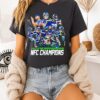 Seattle Seahawks Nfc Champion Super Bowl Lx Trophy Logo T-Shirt
