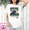 Seattle Seahawks Super Bowl Champs Helmet Vintage T-Shirt