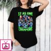 Seattle Seahawks Super Bowl Lx Champions 12 As One T-Shirt