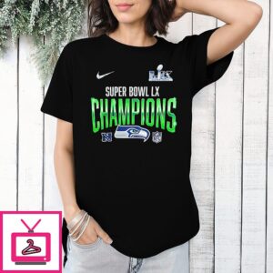 Seattle Seahawks Super Bowl Lx Champions 12 T-Shirt