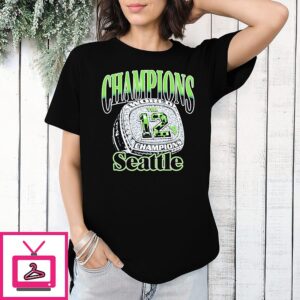 Seattle Seahawks The 12’s Champions Ring T-Shirt