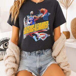 Shai Gilgeous-Alexander Oklahoma City Thunder Start Of Season T-Shirt