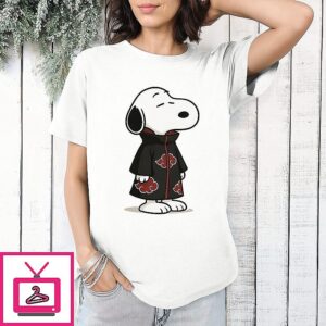 Snoopy Akatsuki Animated T-Shirt