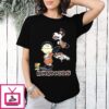 Snoopy And Friends X Denver Broncos NFL Cartoon T-Shirt
