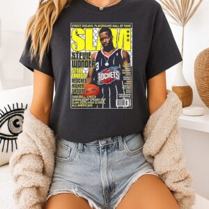 Steve Francis Houston Rockets NBA Slam Magazine Cover T-Shirt